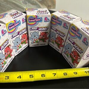 Lot of 5 Micro Teenies Care Bears Mystery Plush Blind Box Factory Sealed